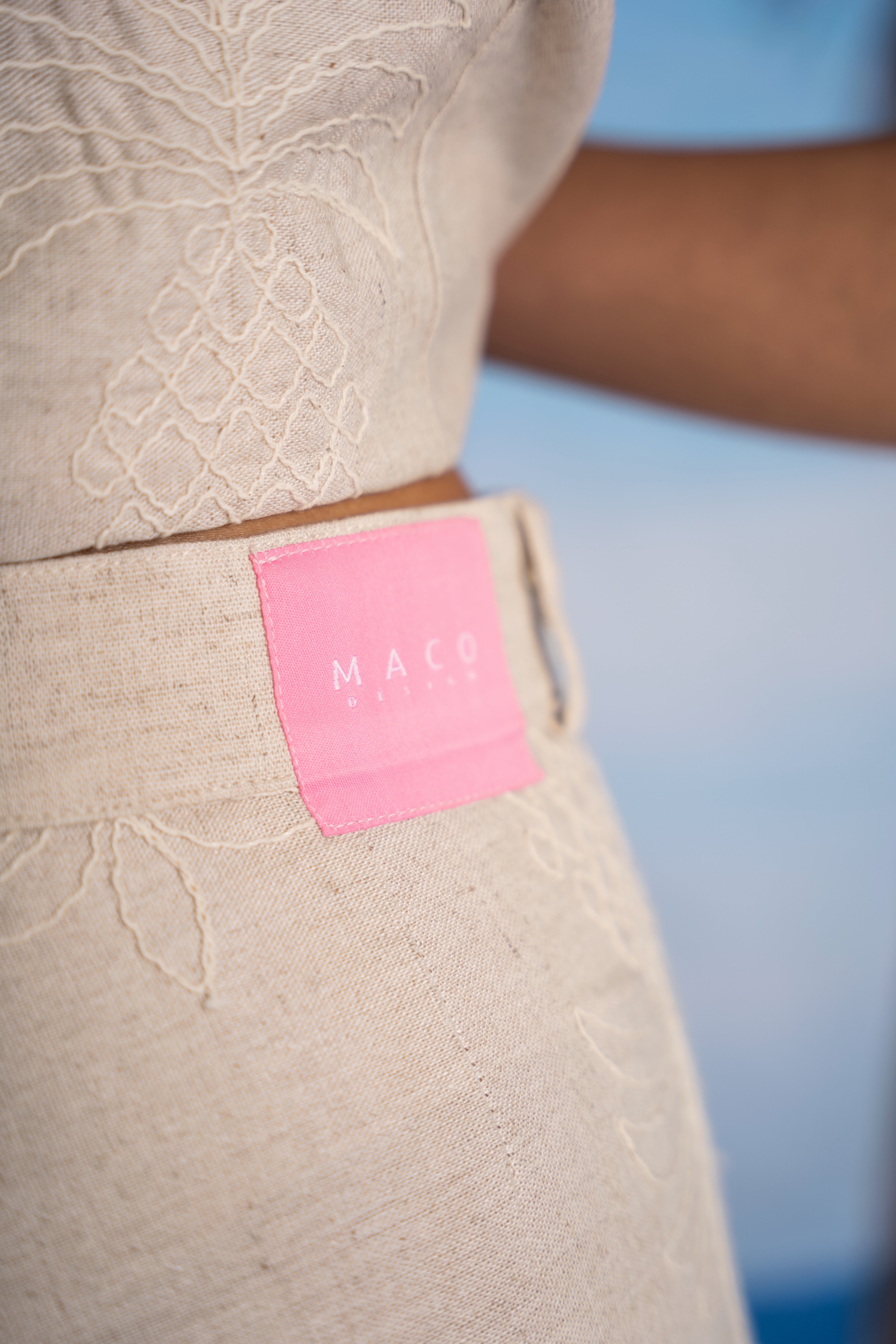 Pantalón Abacaxi Beige - Macodesign
