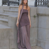 Vestido Niza Taupe
