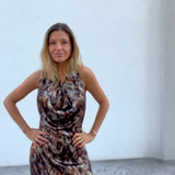 Vestido Serdegna Café - Macodesign