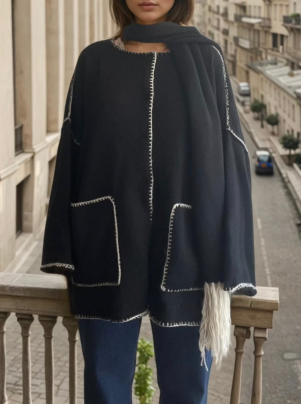 Abrigo Bari Negro - Macodesign