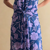 Vestido Sicilia Flores Lila