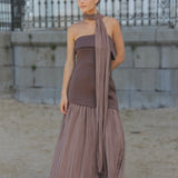 Vestido Niza Taupe