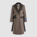Trench Ambar Azul