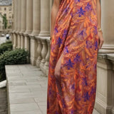 Vestido Siena Print Lila - Macodesign