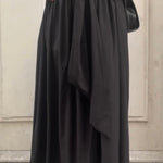 Falda Verona Larga Negra - Macodesign