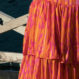 Vestido Madeira Laranja