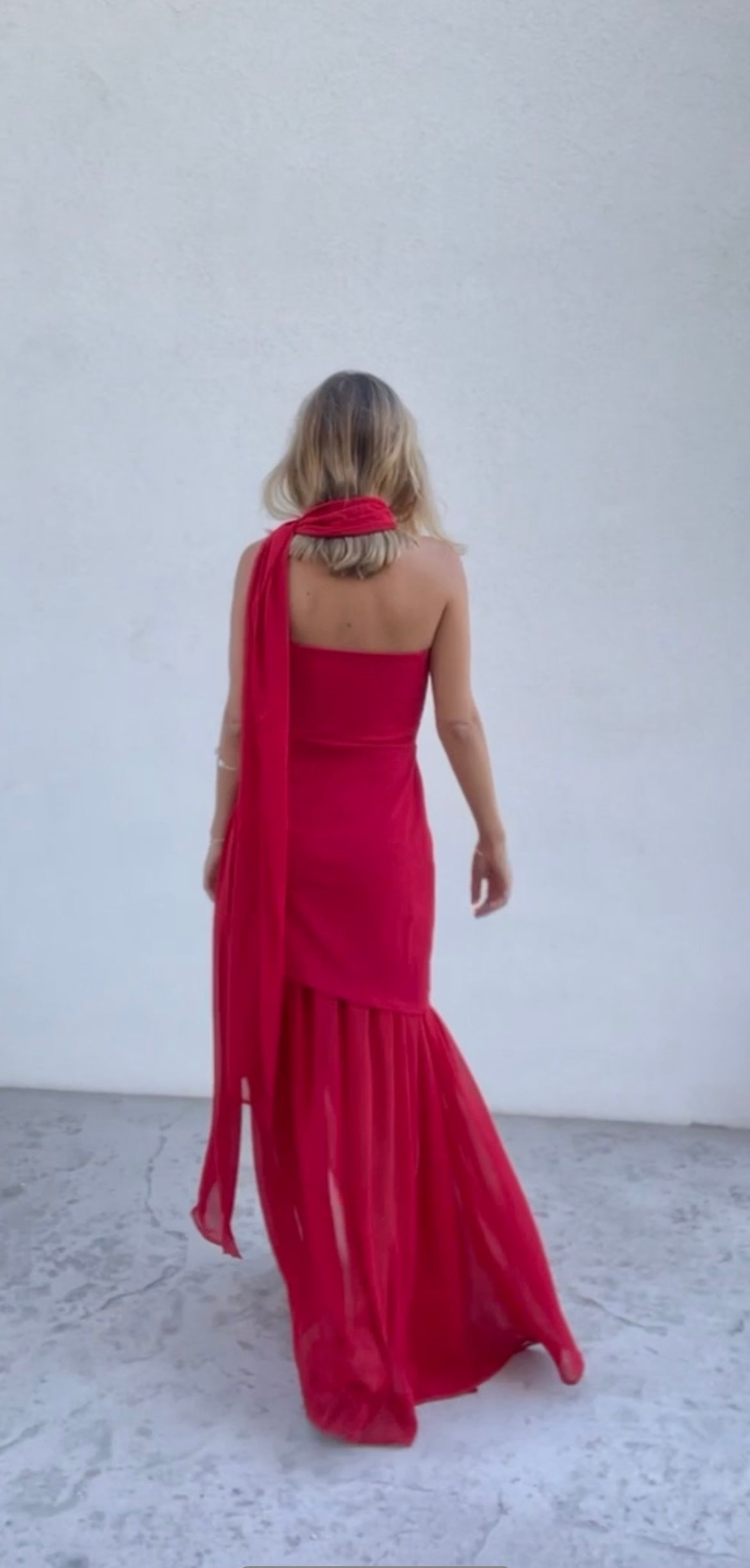 Vestido Parma Rojo - Macodesign