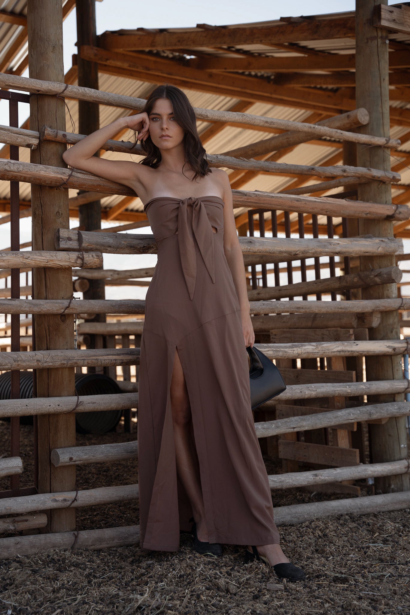 Vestido Coffe Moana - Macodesign