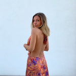 Vestido Serdegna Print Lila - Macodesign