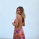 Vestido Serdegna Print Lila - Macodesign
