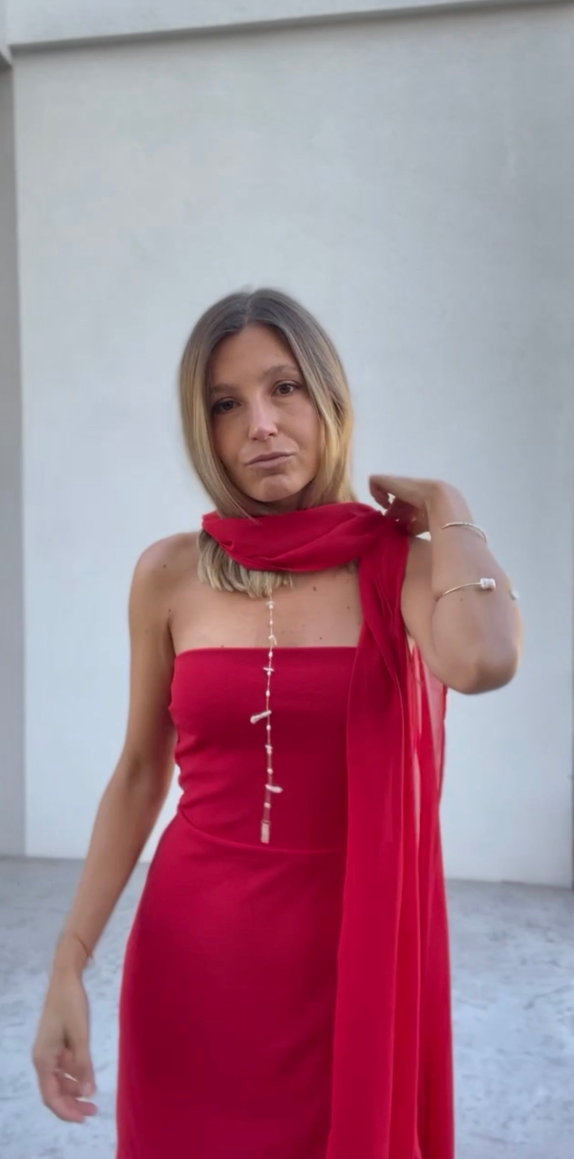 Vestido Parma Rojo - Macodesign
