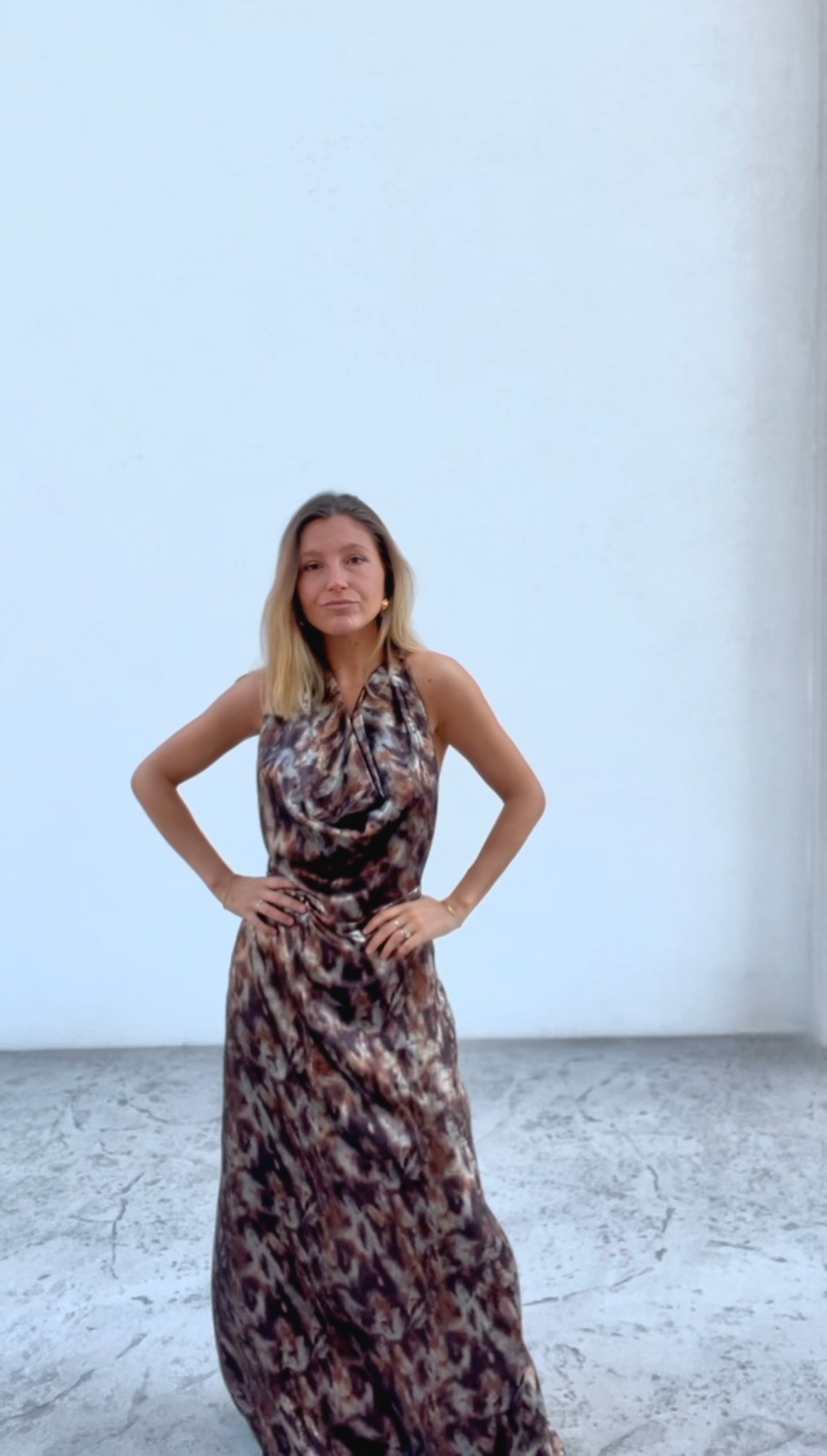 Vestido Serdegna Café - Macodesign