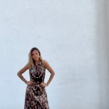 Vestido Serdegna Café - Macodesign