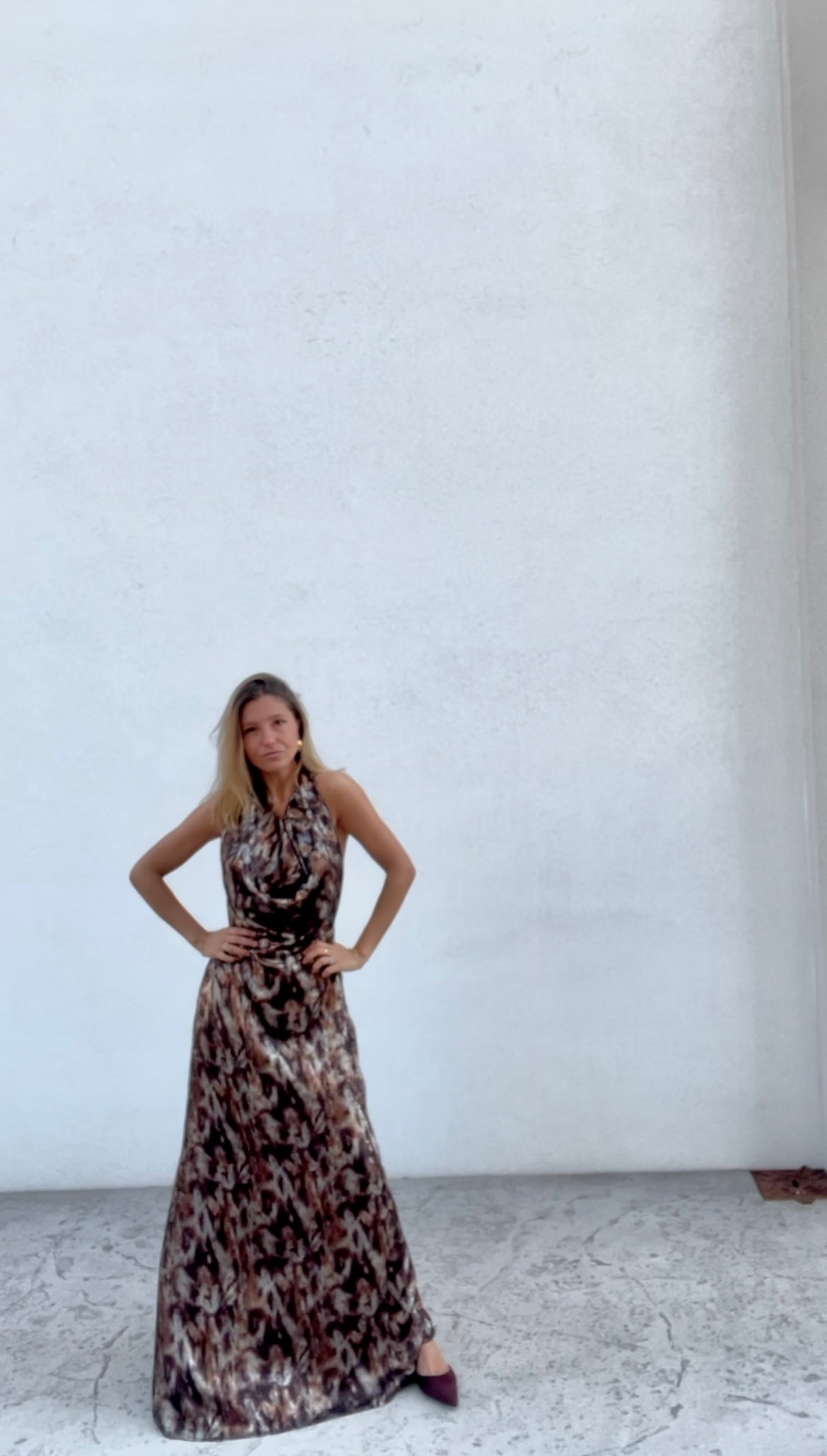 Vestido Serdegna Café - Macodesign
