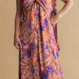 Vestido Siena Print Lila - Macodesign