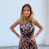 Vestido Serdegna Café - Macodesign