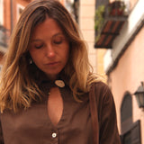 Blusa Módena Café - Macodesign