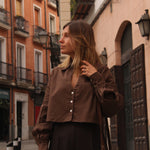 Blusa Módena Café - Macodesign