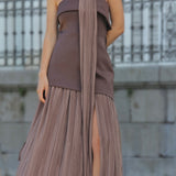 Vestido Niza Taupe