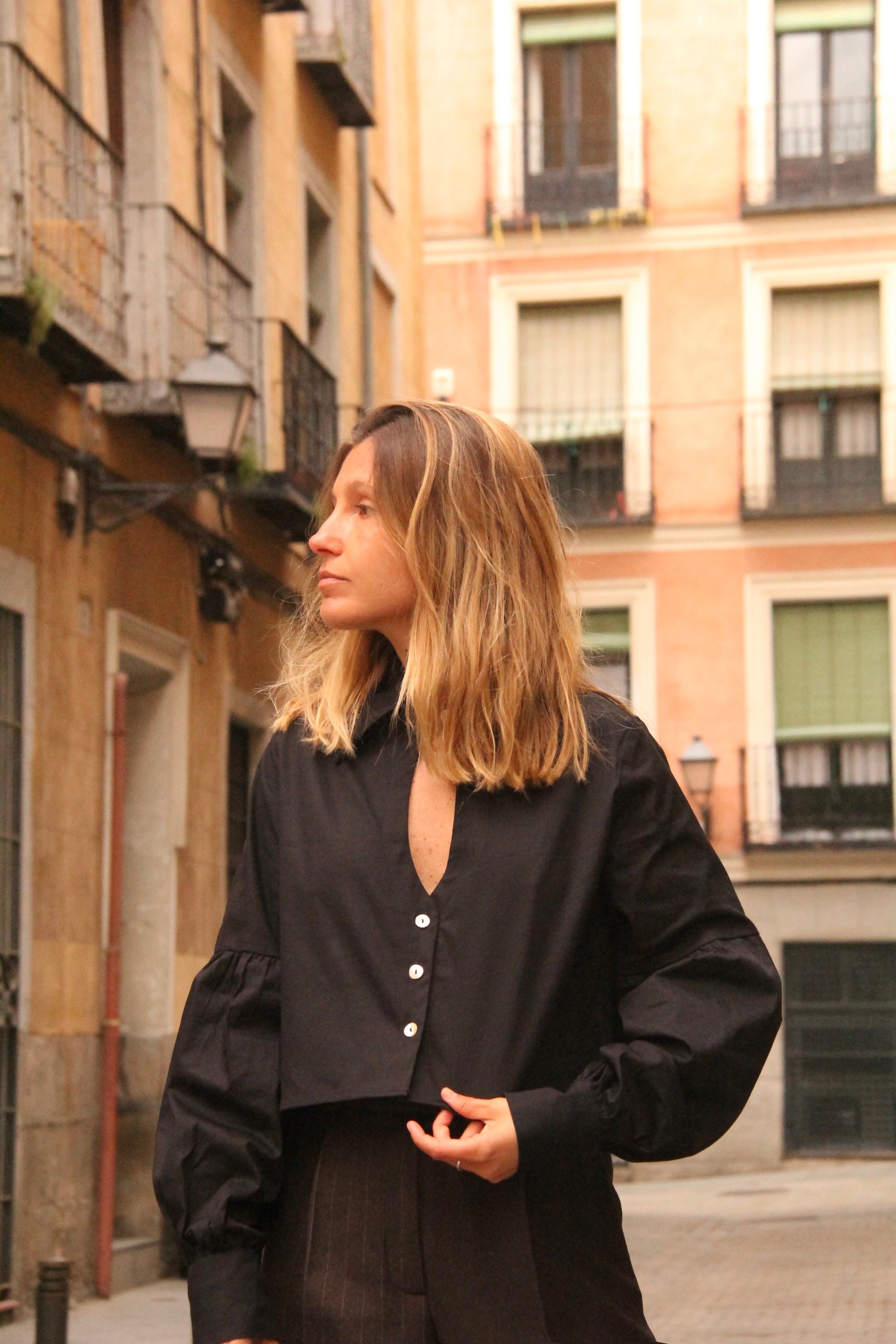 Blusa Módena Negra - Macodesign