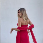 Vestido Parma Rojo - Macodesign