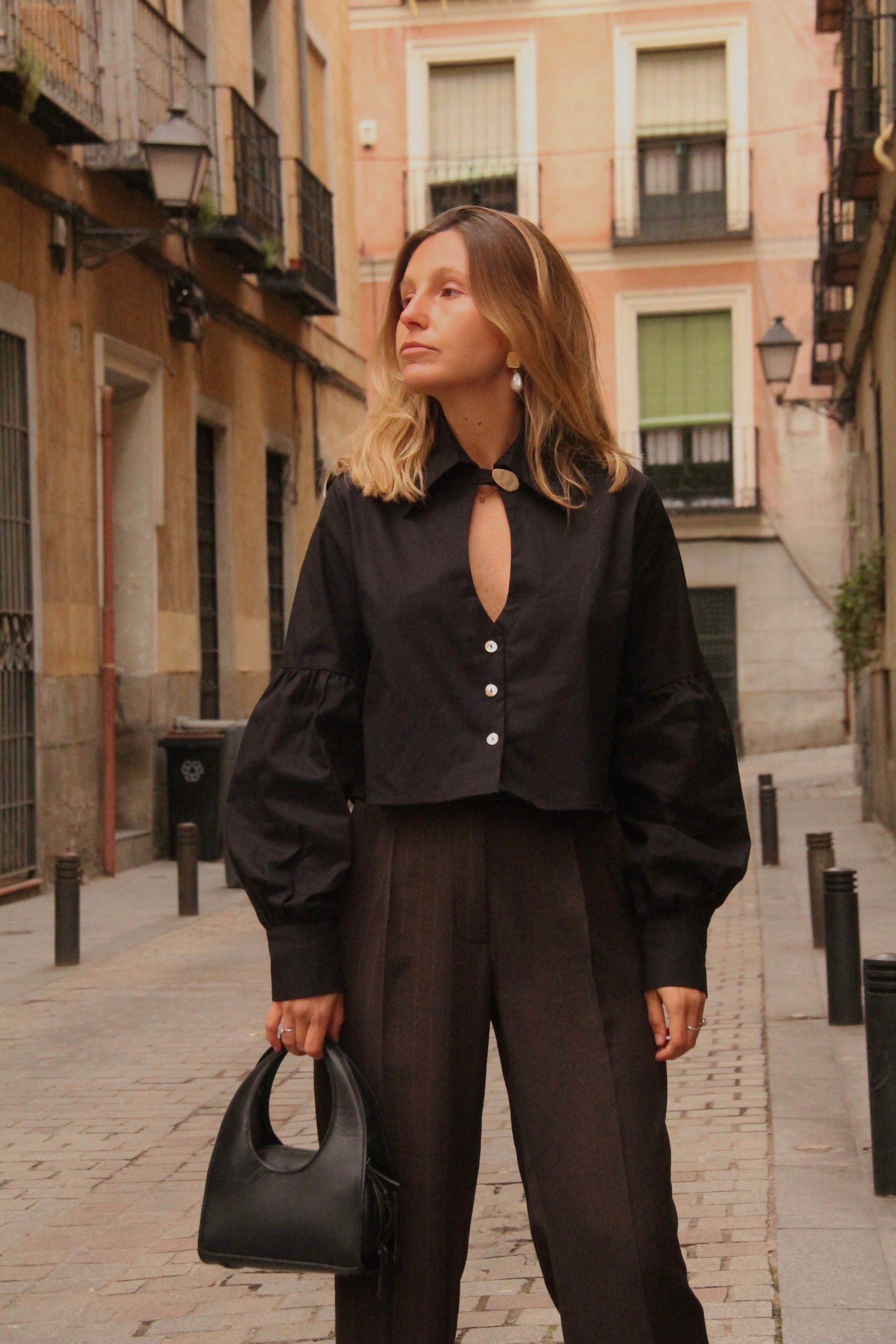 Blusa Módena Negra - Macodesign