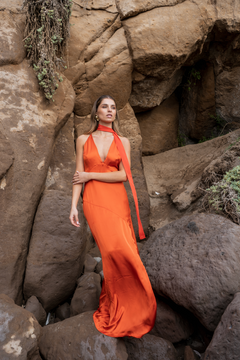 Vestido Kaia Naranjo - Macodesign