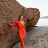 Vestido Adella Naranjo - Macodesign