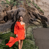 Vestido Adella Naranjo - Macodesign