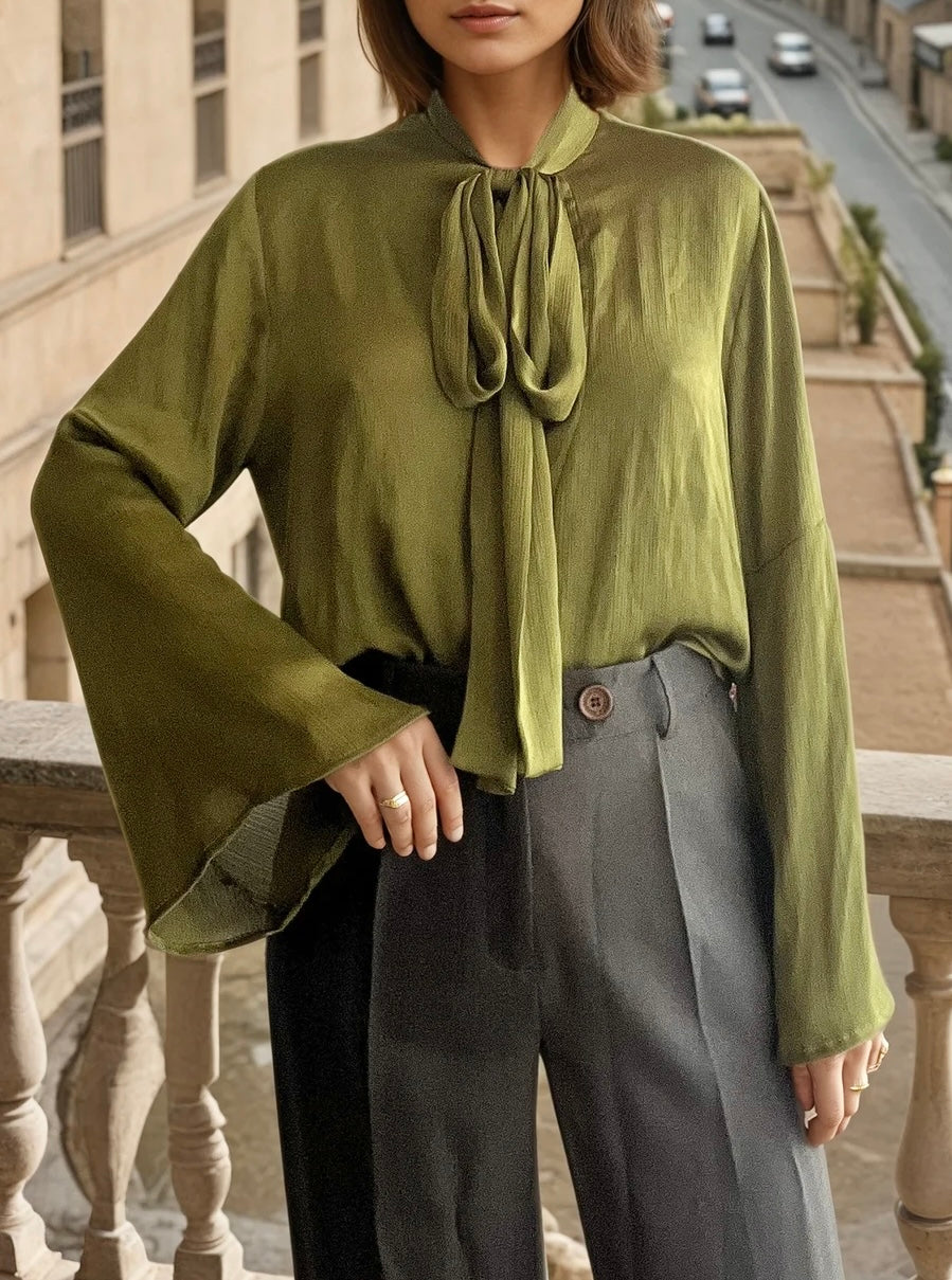 Blusa Venecia Oliva - Macodesign
