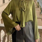 Blusa Venecia Oliva - Macodesign