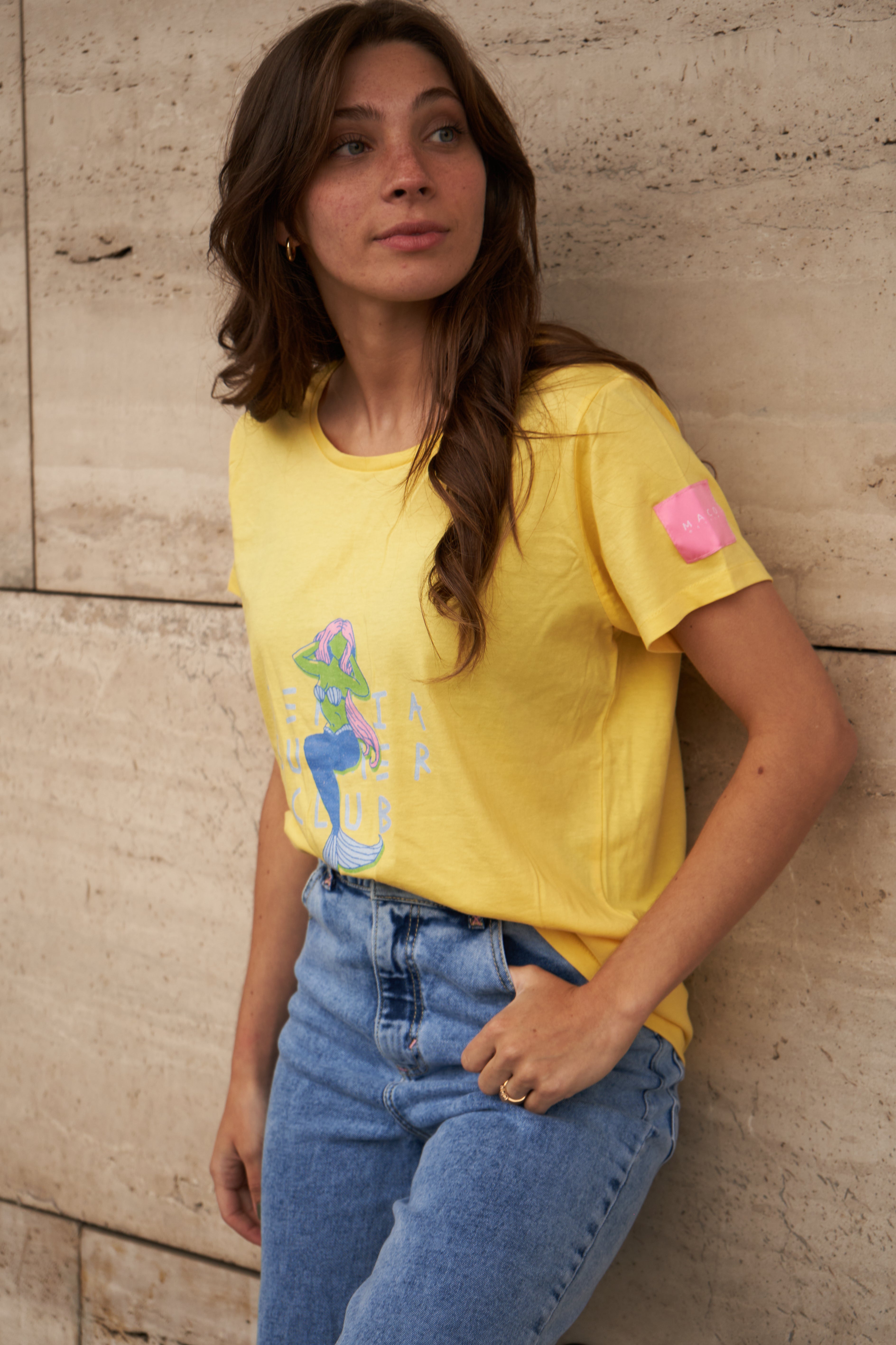 Polera Summer Club Yellow - Macodesign