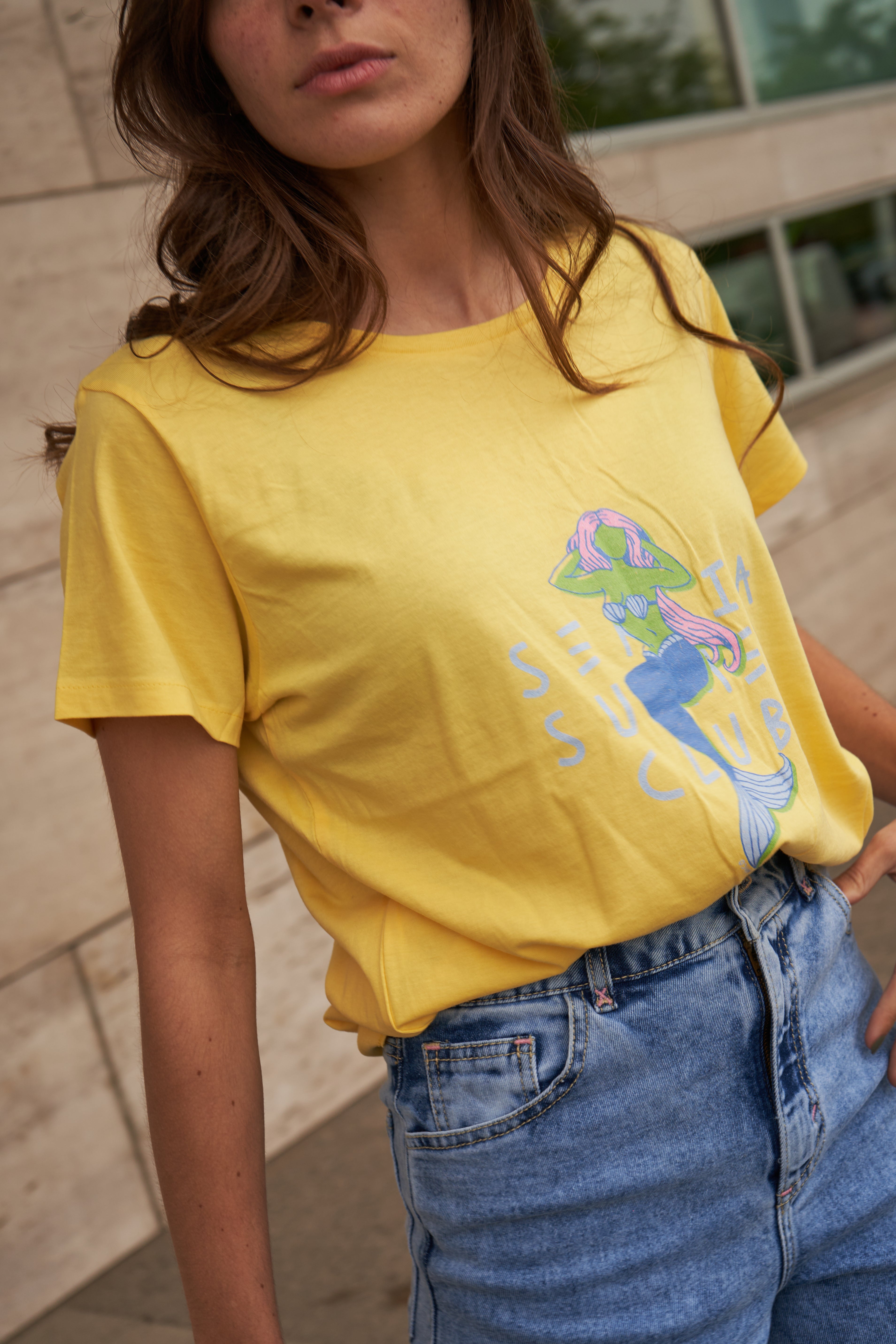 Polera Summer Club Yellow - Macodesign