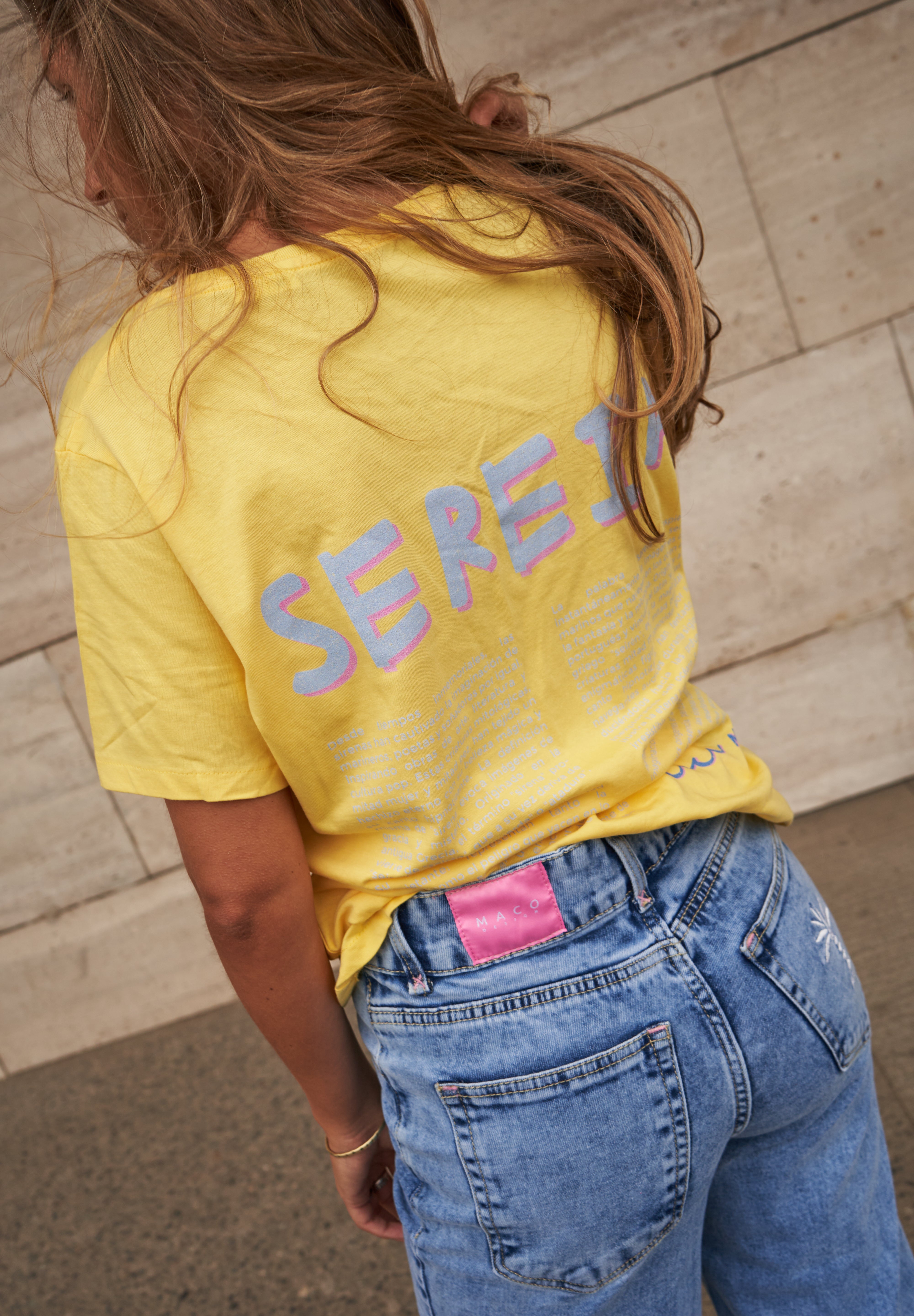 Polera Sereia Yellow - Macodesign