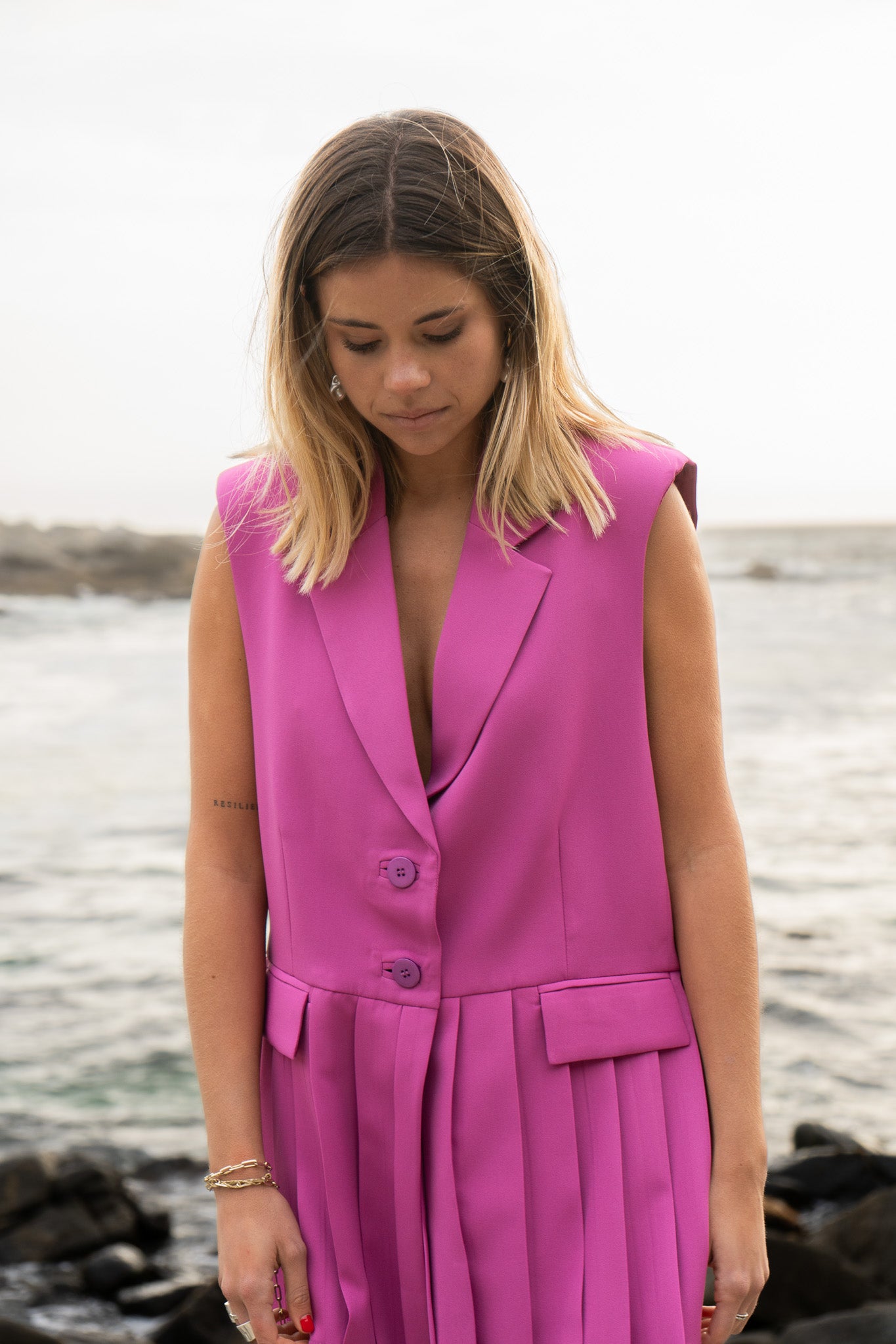 Vest Joana Magenta - Macodesign