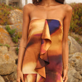 Vestido Aveiro Por do Sol Corto