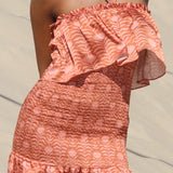 Vestido Cascais Laranja Corto