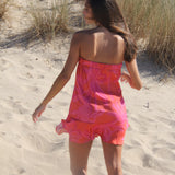 Vestido Aveiro Fucsia Corto