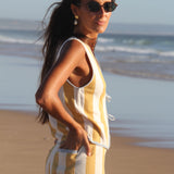 Short Caparica Amarelo