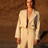 Blazer Lina Beige - Macodesign