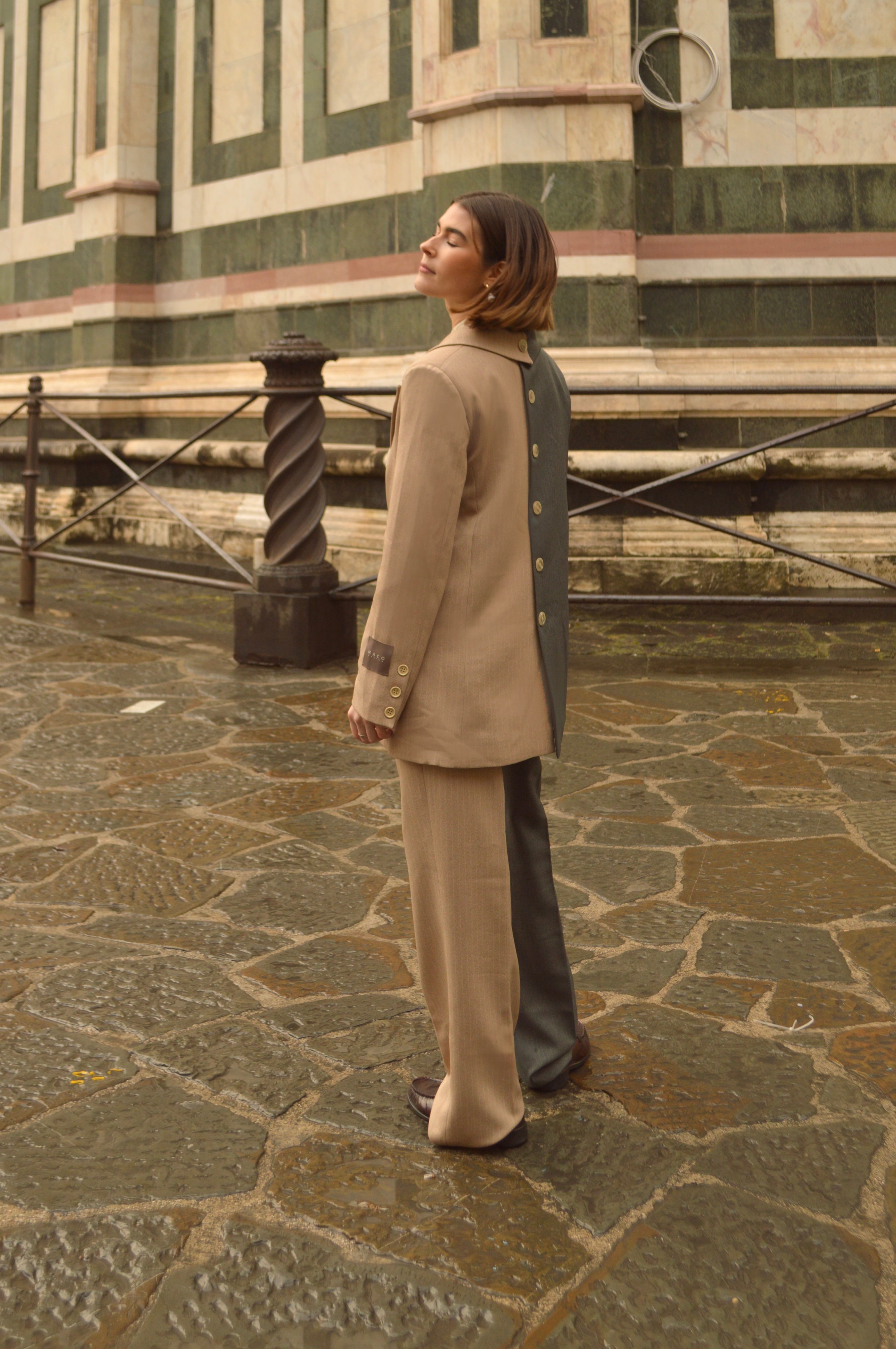 Blazer Bolonia Marengo - Macodesign