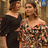 Vestido Turín Print Café - Macodesign