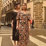 Vestido Turín Print Café - Macodesign