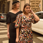 Vestido Turín Print Café - Macodesign