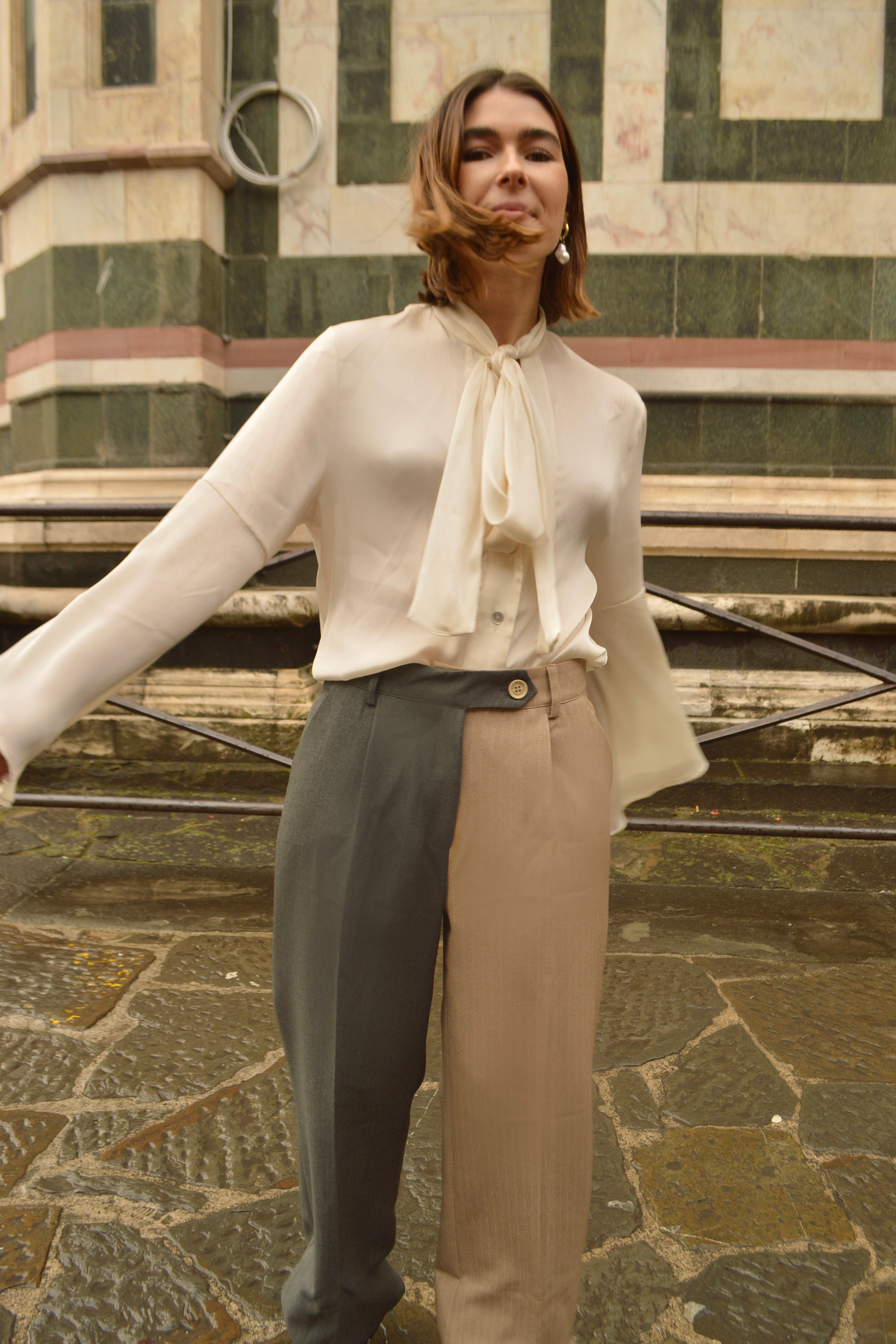 Blusa Venecia Cruda - Macodesign