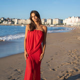 Vestido Marea Rojo