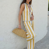 Pantalón Caparica Amarelo