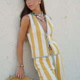 Pantalón Caparica Amarelo