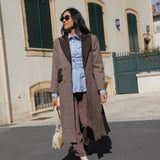 Trench Ambar Azul