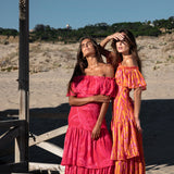 Vestido Madeira Rojo